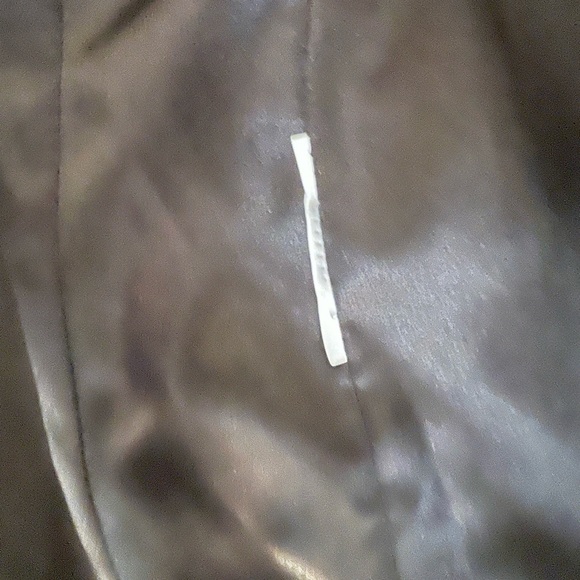 Eileen Fisher Black Lamb Leather Moto Motorcycle Biker Jacket Size 4 MSRP $898 - Picture 7 of 12